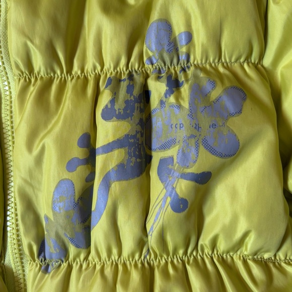 Vintage Yellow/Green Cop.Copine Puffer Jacket - Picture 5 of 5